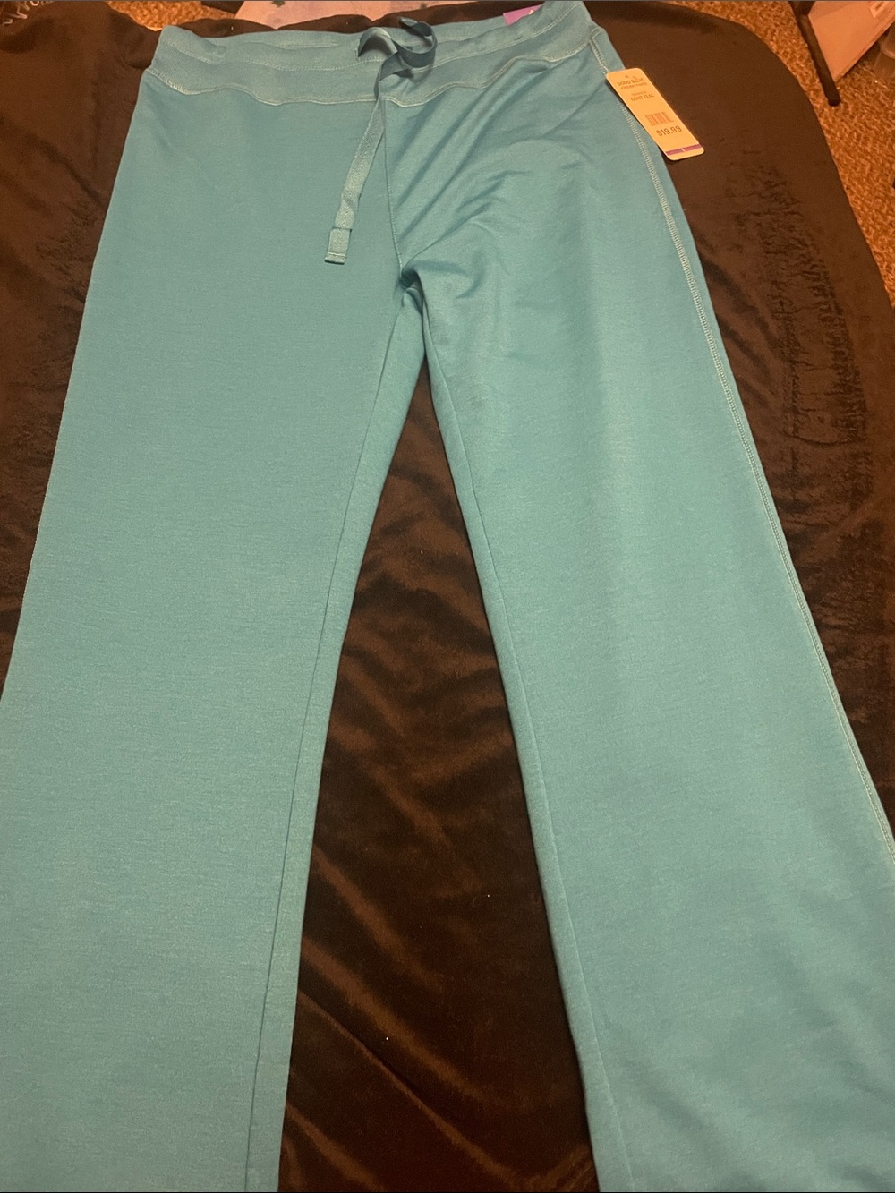 Teal Drawstring Lounge Pants